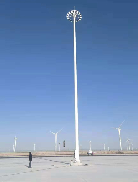 瓜州高速路服务区沙依巴克高杆灯项目