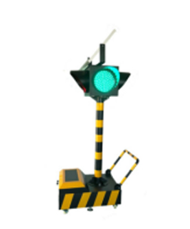 沙依巴克太阳能移动信号灯