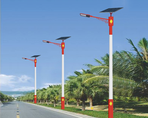 沙依巴克民族特色路灯