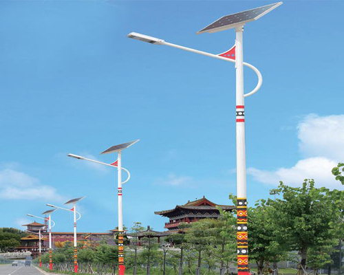 沙依巴克民族特色路灯