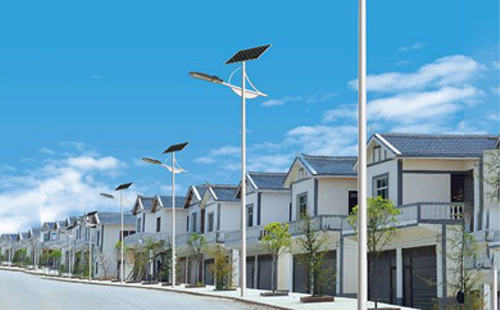 沙依巴克太阳能路灯配置与在乡村道路照明中的应用